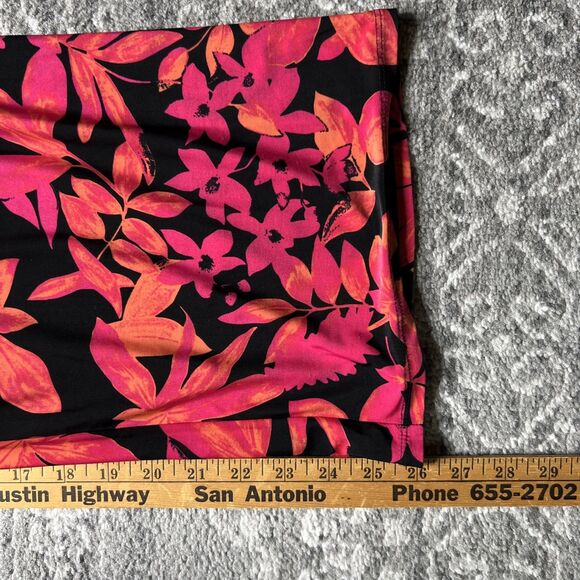 Natori Pajama Bottoms Pants Women’s Size Large Bright Floral Sleep Lounge - Picture 5 of 6